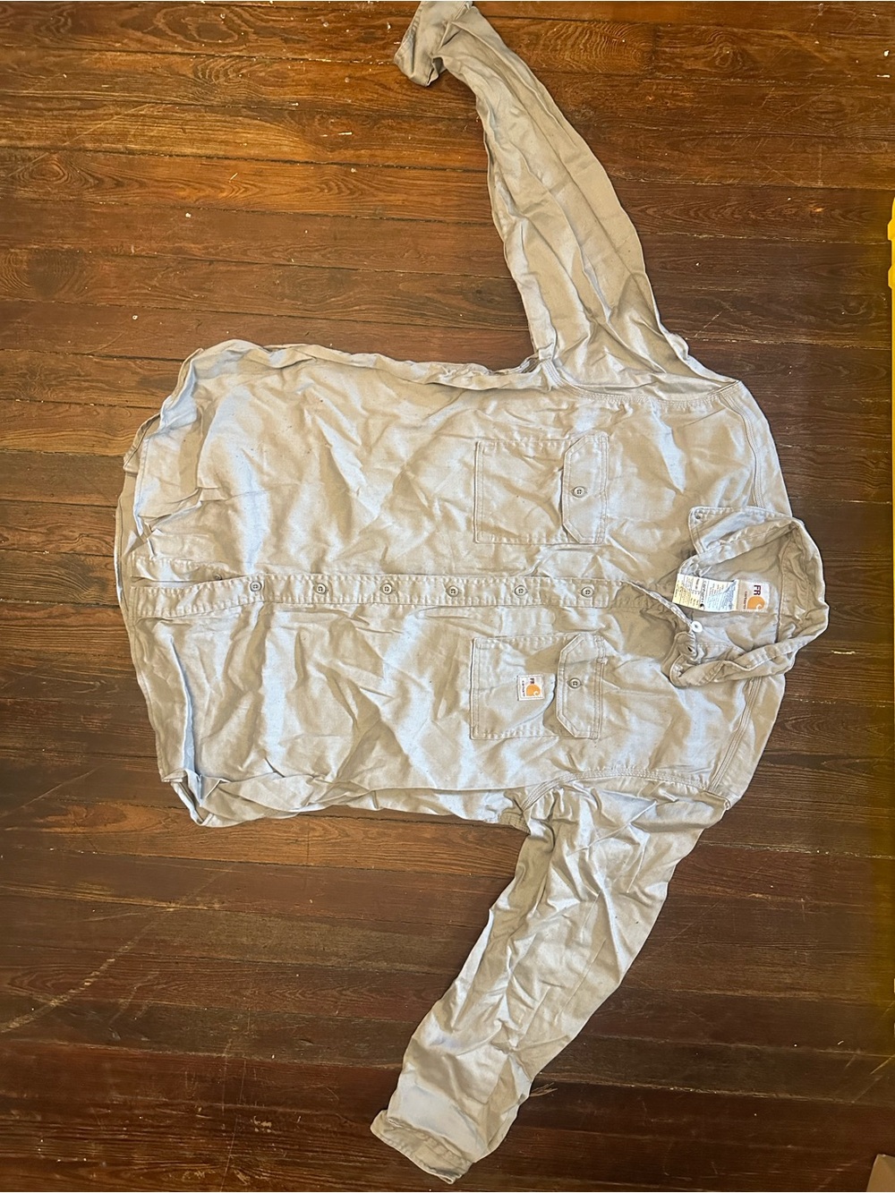 CARHARTT fire resistant work shirt